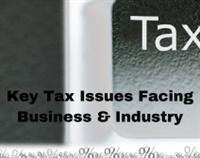 Key Tax Issues Facing Business & Industry Not Found