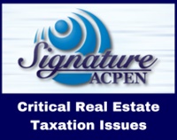 Critical Real Estate Taxation Issues Not Found