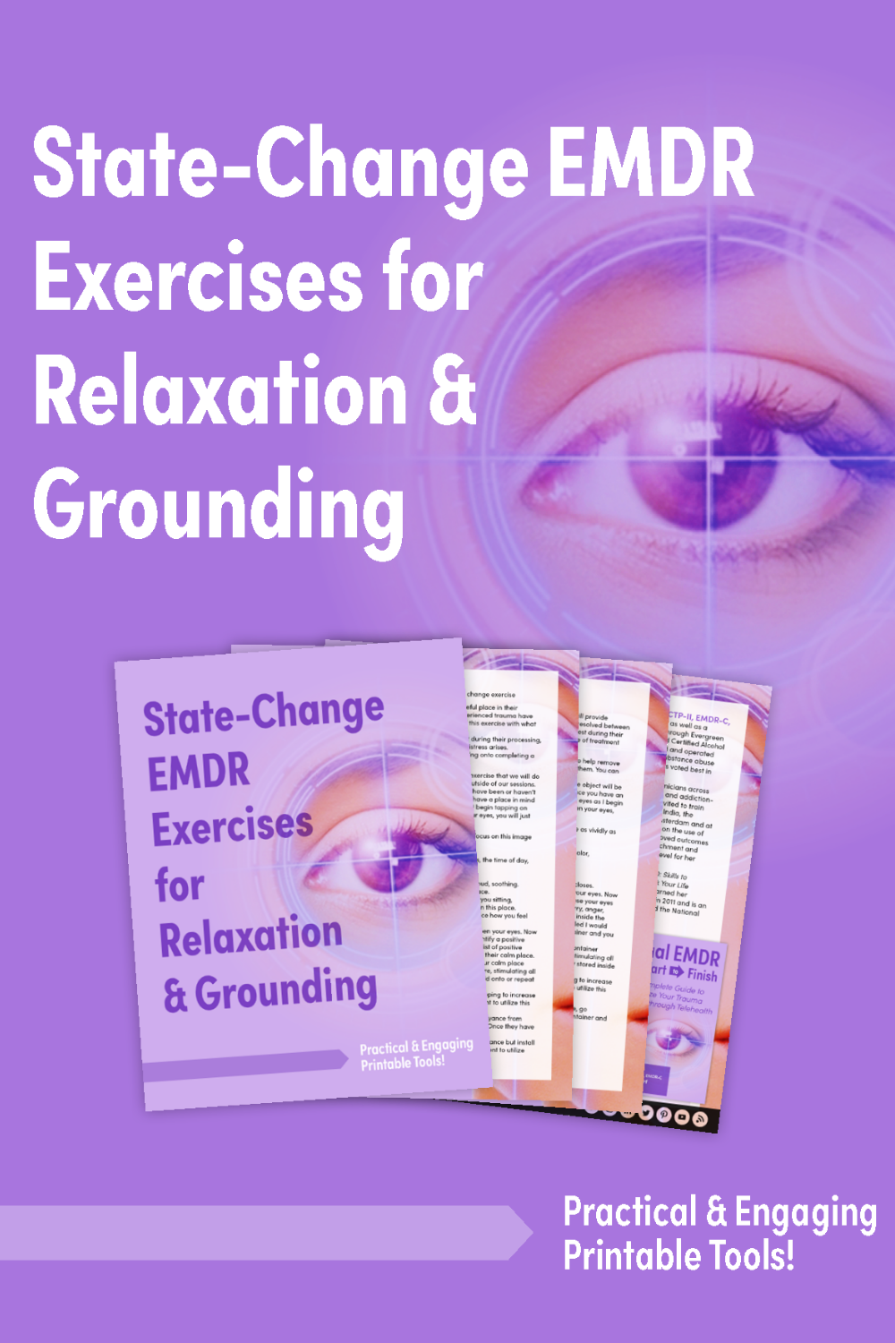 State-Change EMDR Exercises for Relaxation & Grounding