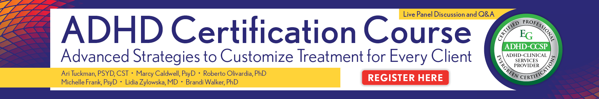ADHD Certification Course: Advanced Strategies to Customize Treatment for Every Client