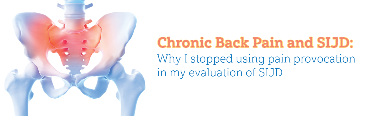 Blog Chronic Back Pain and SIJD